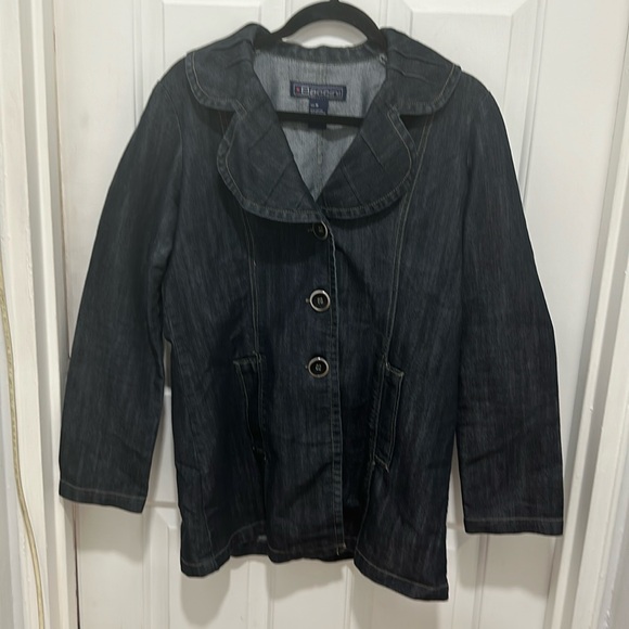 Jean Trench Jacket - Picture 1 of 2